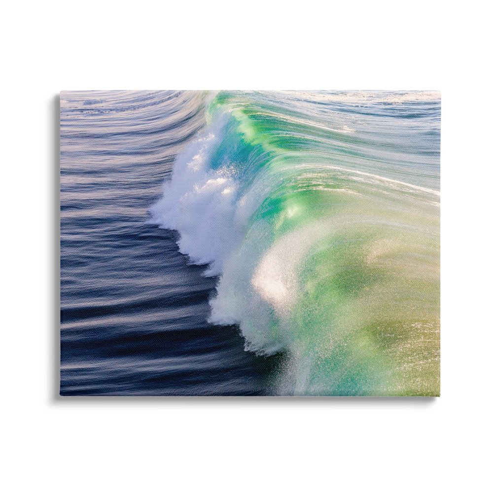 Stupell Industries Rolling Sea Waves Deep Ocean Water Photography, Design by Jeff Poe Photography