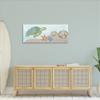 Stupell Industries Green Turtle Swimming Starfish Shells Sea Life, Design by Katie Doucette view 3