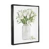 Stupell Industries White Tulips Rustic Country Jar Falling Blooms, Design by Cindy Jacobs view 2