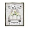 Stupell Industries Antique Flower Sign Vintage Truck Bouquet Blossoms, Design by Lettered and Lined view 1