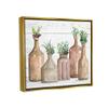 Stupell Industries Succulents Herbs Rustic Cottage Jars Leaves Arrangement, Design by Cindy Jacobs view 2