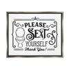 Stupell Industries Seat Yourself Vintage Style Bathroom Toilet Design, Design by Lettered and Lined view 1