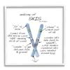 Stupell Industries Anatomy of Skis Winter Sports Diagram Facts Chart, Design by Dishique view 1
