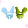 6 Pcs Mini Oven Mitts Silicone Utensil Holder Oven Mittens Cartoon Pot Clip Spoon Rest Silicone Pot Lid Lifters Pot Side Clip Rest Pot Overflow Stopper Anti-scald Pot Clip The Bird view 2