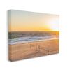 Stupell Industries Radiant Sunset Beach Volleyball Nets Ocean Shoreline, Design by Jeff Poe Photography view 2