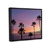 Stupell Industries Purple Sunrise Sky Tall Palm Trees Silhouettes, Design by Jeff Poe Photography view 2