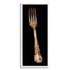 Stupell Industries Kitchen Fork Silverware Cutlery Painting Black Background, Design by Adolf Llovea view 1