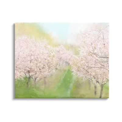 Stupell Industries Spring Cherry Blossom Orchard Grove Pink Petals, Design by Kim Allen