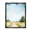 Stupell Industries Rural Country Path Abstract Trees Puffy Clouds, Design by Amy Hall view 1