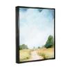 Stupell Industries Rural Country Path Abstract Trees Puffy Clouds, Design by Amy Hall view 2