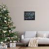Stupell Industries Holy Night Modern Calligraphy Holiday Winter Botanicals, Design by Louise Allen view 3