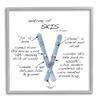 Stupell Industries Anatomy of Skis Winter Sports Diagram Facts Chart, Design by Dishique view 1