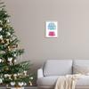 Stupell Industries Romantic Snowflake Kisses Snow Globe Winter Quote, Design by Kamdon Kreations view 2