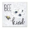 Stupell Industries Bee Kind Witty Bumble Insect Buzzing Blossoms, Design by Sara Baker view 1