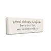 Stupell Industries We Will Be Okay Soothing Encouragement Sentiment, Design by Daphne Polselli view 2