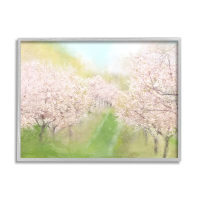 Stupell Industries Spring Cherry Blossom Orchard Grove Pink Petals, Design by Kim Allen