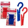 24 Pc Laundry Hanging Clothespins Hanger Clothes Pins Clips Pegs Heavy Duty Grip view 1