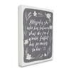 Stupell Industries Floral Religious Verse Calligraphy Script Botanical Border, Design by Amanda Houston view 2