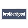 Stupell Industries Meaningful Brotherhood Siblings Sign Blue White Typography, Design by Daphne Polselli view 1