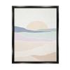 Stupell Industries Geometric Sunrise Shapes Boho Landscape Desert Hills, Design by June Erica Vess view 1