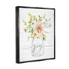 Stupell Industries Country Bouquet Floral Arrangement Religious Joy Script, Design by Lettered and Lined view 2