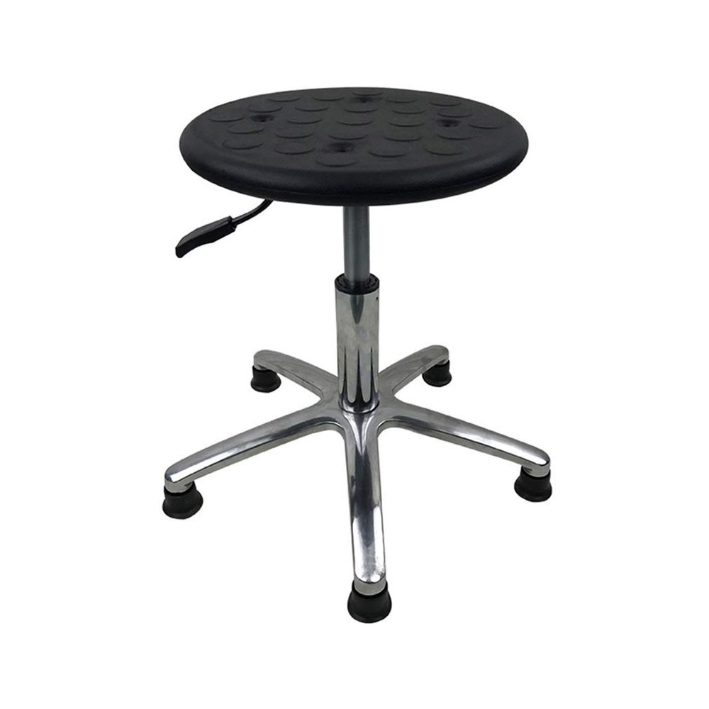 DYCIN Rolling Stool Adjustable Height with Wheels Swivel Stool Bar Stools Adjustable Height Barstools Armless Kitchen Bar Stools Adjustable Foot Stool Breakfast Bar Chairs(Metal Rivet)