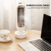 GLOGLOW Tower Fan with 220ml Water Tank Oscillating Tower Fan Small Quiet Fan with 3 Speeds 3 hrours Regular Long Spray, 6 hours Fixed Time Spray for Bedroom Office view 4