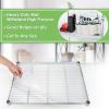 AMZABBY Wire Shelf Liner 16x197'' Clear Shelf Liner Kitchen,Cabinets,Drawer Liner, Cupboard, Under Sink, Pantry,Non-Adhesive Liner,Stain-Proof Shelf,1.2mm Thicken/Waterproof/Anti-Slip Liners view 2