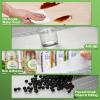 AMZABBY Shelf Liner for Wire Shelving. 18x197'', Easy to Cut. Thick/Waterproof/Non-Slip Non-Adhesive Stain-Proof for Clear Liner/Kitchen/Cabinet/Drawer view 4