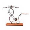 Can store decanters Wine Glass Rack, wooden Wine Glass Holder, Freestanding Tabletop Stemware Storage Stand, for Home Bar Kitchen, G-shaped hook view 1