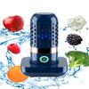 BCRTO Vegetable and Fruit Cleaner Machine, Purified Water-Proof Fruit Cleaning Device with OH-ion Purification Technology 250min Working time and Wireless Charging, for Cleaning Fruit (Blue) view 1