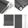 NUTRO CHILL 100% Blackout Roller Shade, Blackout Blinds for Bedroom Windows, UV Protection Fabric Window Shades for Home and Office view 2