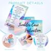 PLIGREAT 60 Pcs Tumbler Care Cards - Double Sided Printing, Customer Washing Directions for Handmade Mugs & Gift Package Inserts view 4