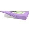 Luxurious Soft & Durable Box Spring Cover Twin Size - 100% Egyptian Cotton Wrap Around 4 Sides Bed Skirt for Hotel & Home, Fits Box Springs up to 19 - Twin, Lilac view 2