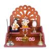 Anjali Enterprises Handmade Beautiful Wooden Temple/ Home Temple/Puja Mandir/Wall Hanging and Table Top Home Mandir Temple AR00099 Wooden Temple/ Home Temple/Puja Mandir/Wall Hanging Temple view 1