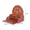 Anjali Enterprises Handmade Beautiful Wooden Temple/ Home Temple/Puja Mandir/Wall Hanging and Table Top Home Mandir Temple AR00099 Wooden Temple/ Home Temple/Puja Mandir/Wall Hanging Temple view 3