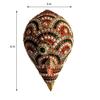Anjali Enterprises Decorative Heavy Work Coconut/Nariyal for Pooja, Weddings & Festivities (6 inch), Multicolour, AR000105 view 2