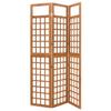 3-Panel Room Divider/Trellis,Room Divider Screen,Folding Privacy Screens,Decorative Screen Panels,Privacy Wall,Wall Dividers,Outdoor Room Divider,for Home, Office,Bedroom,Solid Fir Wood 47.6"x71.1" view 1