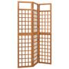 3-Panel Room Divider/Trellis,Room Divider Screen,Folding Privacy Screens,Decorative Screen Panels,Privacy Wall,Wall Dividers,Outdoor Room Divider,for Home, Office,Bedroom,Solid Fir Wood 47.6"x71.1" view 3