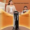 DUTIL Fan Heater,Oil Filled Radiator, 7 Fins Compact Radiator,Adjustable Thermostat,Automatic Overheat Protection,Easy Access Carry Handle,700W, Black view 2