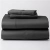 Maayu String Texas King Size Luxury 800 Thread-Count 100% Egyptian Cotton Bed Sheets Sheet Set Sateen Weave for Soft & Silky Feel Long Staple Cotton 18 Inch Deep-Pockets - Texas King, Dark Grey view 2