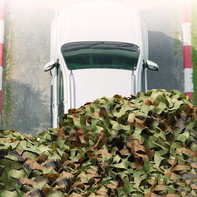 Camouflage Net 2x3m 2x4m 2x6m 3x3m 3x4m 3X5m 4x8m 5x5m 8x8m 10x10m, Camouflage Net German Army for Outdoor Camping Hunting Garden Photography