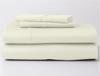 Maayu String Family King Size Luxury 800 Thread-Count 100% Egyptian Cotton Bed Sheets Sheet Set Sateen Weave for Soft & Silky Feel Long Staple Cotton 15 Inch Deep-Pockets - Family King, Ivory view 2