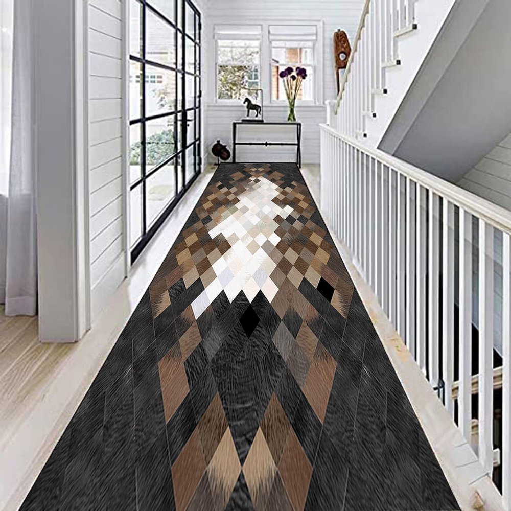 Hallway Runner Rug 100cm/1.5m/2m/2.5m/300cm/350cm/4m/5m/6m Long Carpets Runner for Corridor/Kitchen/Bedroom/Entryway/Stair Non-Slip Floor Mat (Size : 3.3 ft x 9.8 ft)