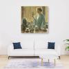 WANYING F. Childe Hassam Strawberry Tea Set Large Canvas Printing Famous Painting Office Home Wall Art Classroom Library Coffee Shop Wall Decoration Painting Artwork Artworks Picture Print Poster Wall view 4