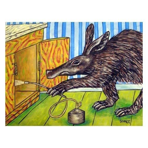 Aardvark Pest Control Art Print