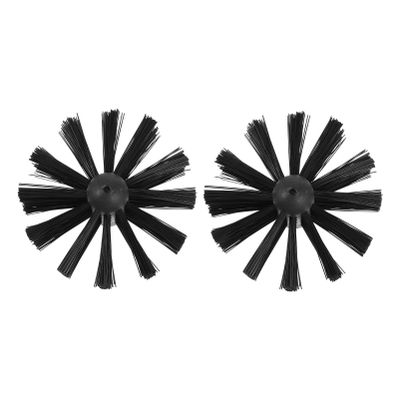 DOITOOL 4pcs Dryer Duct Brush Replacement Chimney Cleaning Brush for Dryer Vent Cleaning Compatible Electric Drill for Efficient Lint Removal