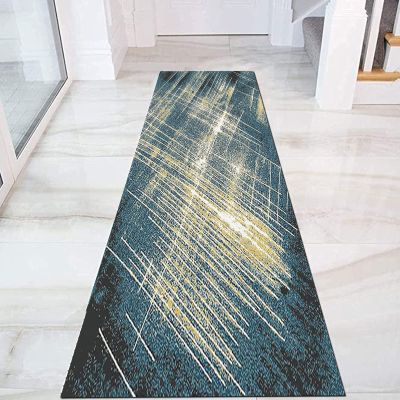GRAPKS Runner Rug for Hallway Non Slip Indoor Home Decoration Kitchen Floor, Corridor, Bedroom, Living Room, Entryway Runner Carpet 60x200cm/80x350cm (Size : 2.3 ft x 8.2 ft)