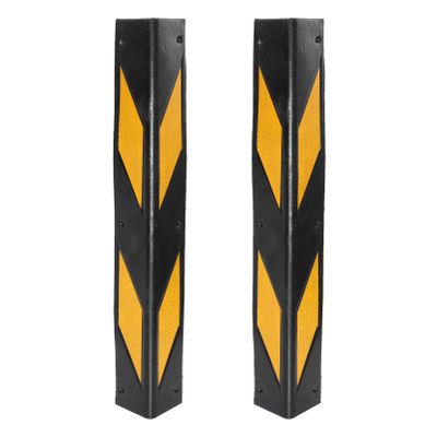 DOITOOL 2pcs Rubber Corner Garage Wall Protector Foam Wall Column Guard Garage Guard s