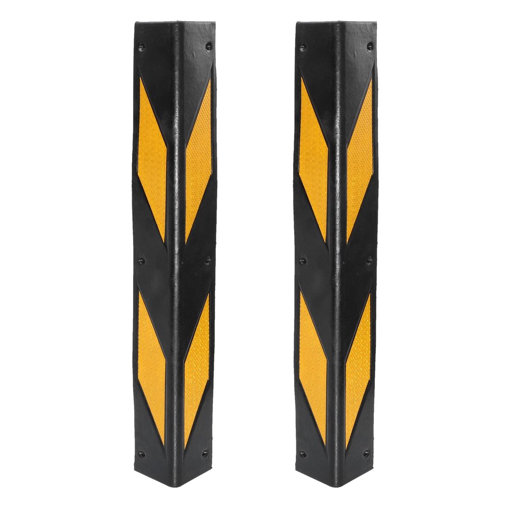 DOITOOL 2pcs Rubber Corner Garage Wall Protector Foam Wall Column Guard Garage Guard s